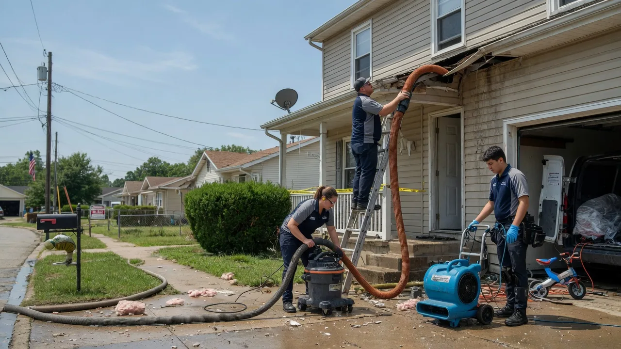 Water Damage Restoration in Freetown, IN near me